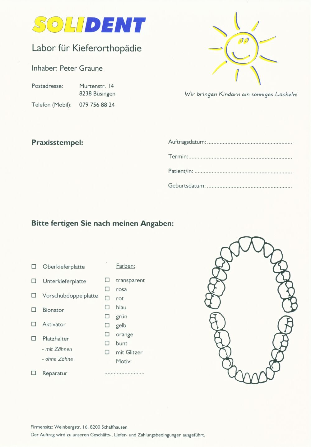 auftrag